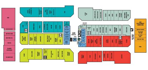 el paso outlet mall map.